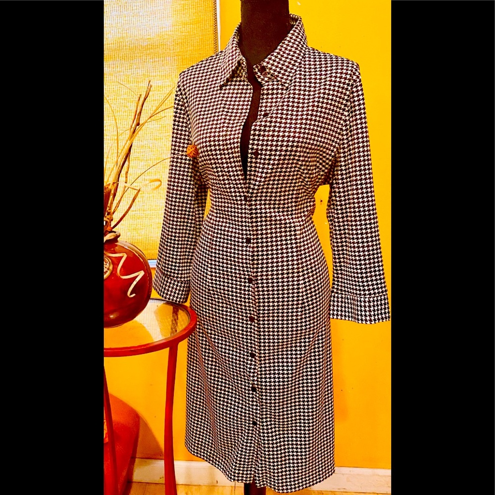 New York & Company Women’s Black/White Dress XL